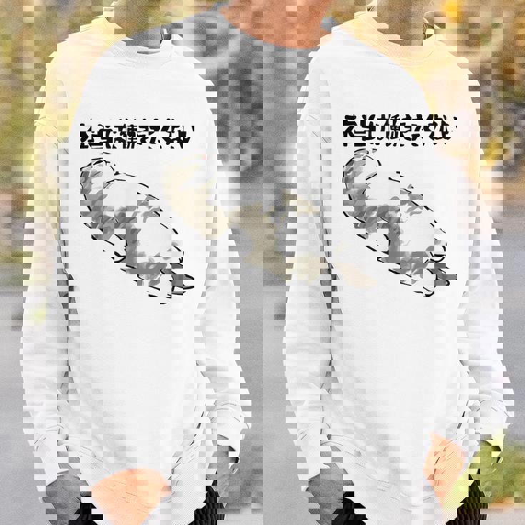 「本当は働きたくない」猫 文字入り おもしろ 筆文字 面白い 服 面白い スウェットシャツ 彼への贈り物