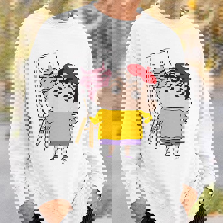 【まんが】クレヨンしんちゃん お絵描きしんちゃん スウェットシャツ 彼への贈り物