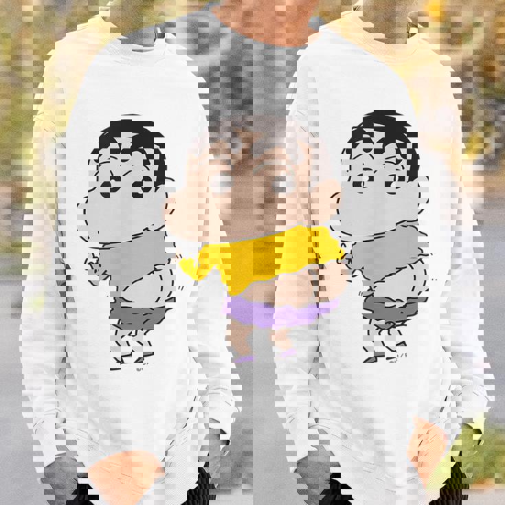 【まんが】クレヨンしんちゃん 尻出ししんちゃん スウェットシャツ 彼への贈り物