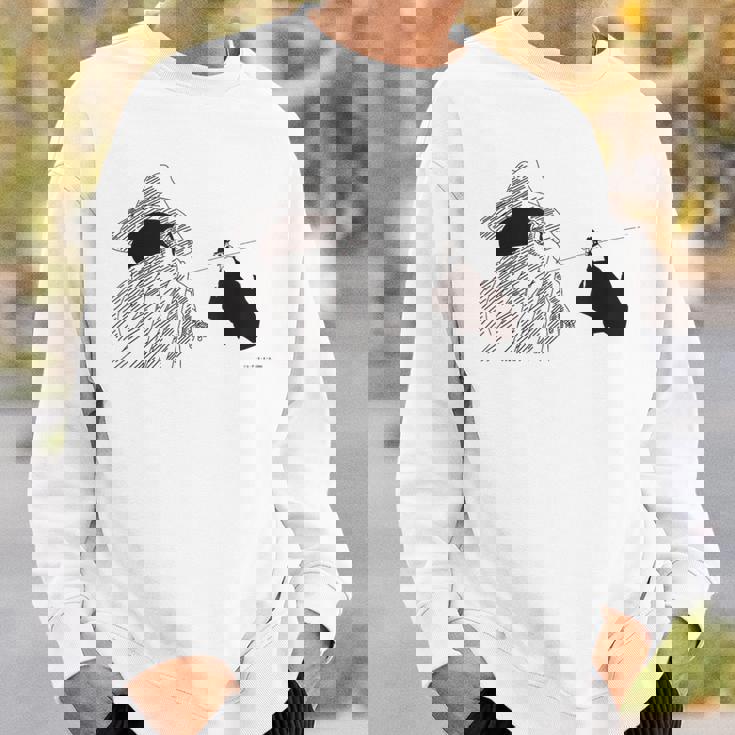 【映画】クレヨンしんちゃん 嵐を呼ぶ 夕陽のカスカベボーイズ コミックタッチ モノクロ スウェットシャツ 彼への贈り物