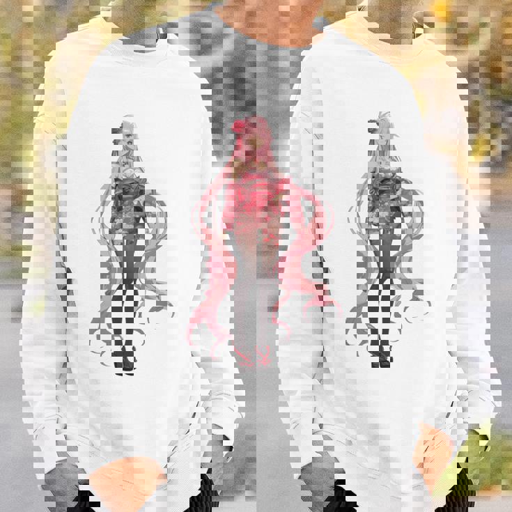 かわいい和風和風ピンク 長袖tシャツ スウェットシャツ 彼への贈り物