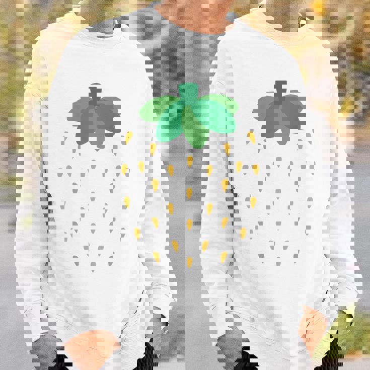 かわいい赤いイチゴ、イチゴ、フルーツ愛好家アートバック。 スウェットシャツ 彼への贈り物