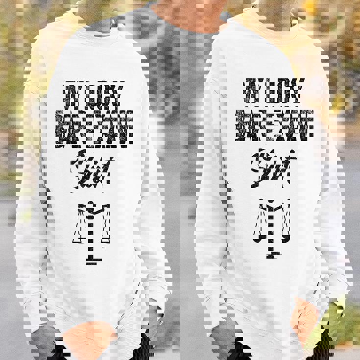 これは私のラッキーバー試験シャツ面白いラッキーバー試験 スウェットシャツ 彼への贈り物