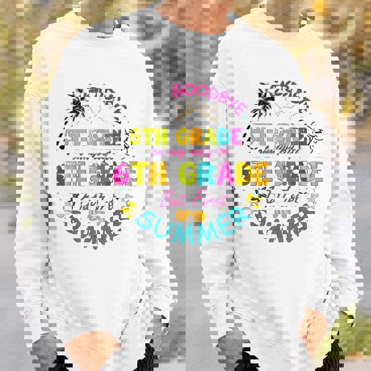 さよなら 5年生 卒業 中学へ ハローサマー スウェットシャツ 彼への贈り物