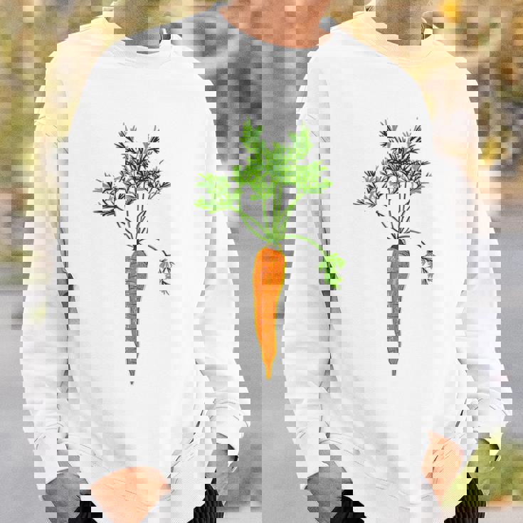 にんじん 園芸 野菜 スウェットシャツ 彼への贈り物