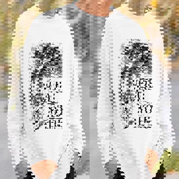 みんな怒ってるよ不思議の国のアリス スウェットシャツ 彼への贈り物