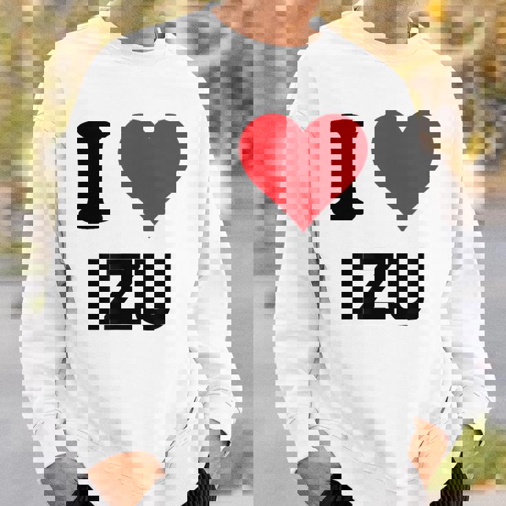 アイハート 伊豆ジャパンラブ 日本土産 スウェットシャツ 彼への贈り物