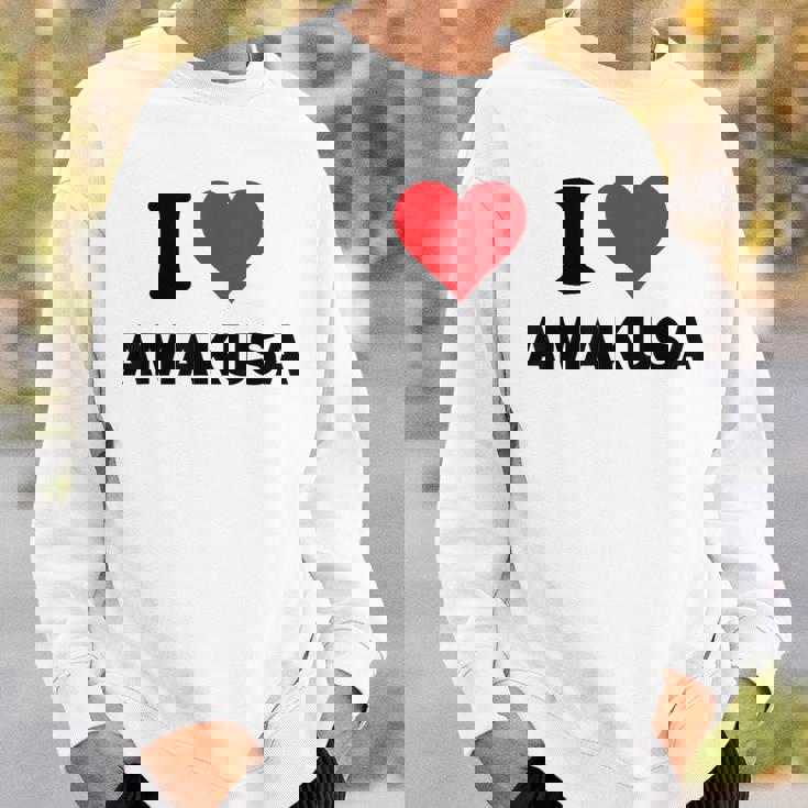 アイハート 天草 Japan Love 日本土産 スウェットシャツ 彼への贈り物