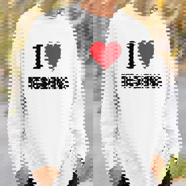 アイハート 糸島 Japan Love 日本土産 スウェットシャツ 彼への贈り物