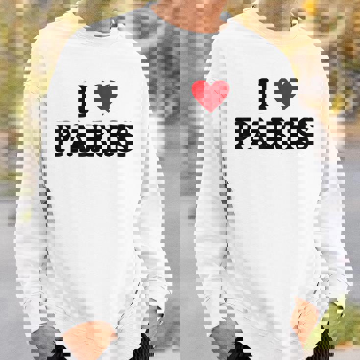 アイハートフランスシティ-アイラブパリ スウェットシャツ 彼への贈り物