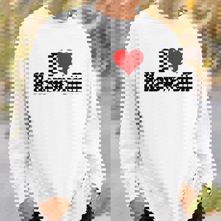 アイラブハートハワイ スウェットシャツ 彼への贈り物