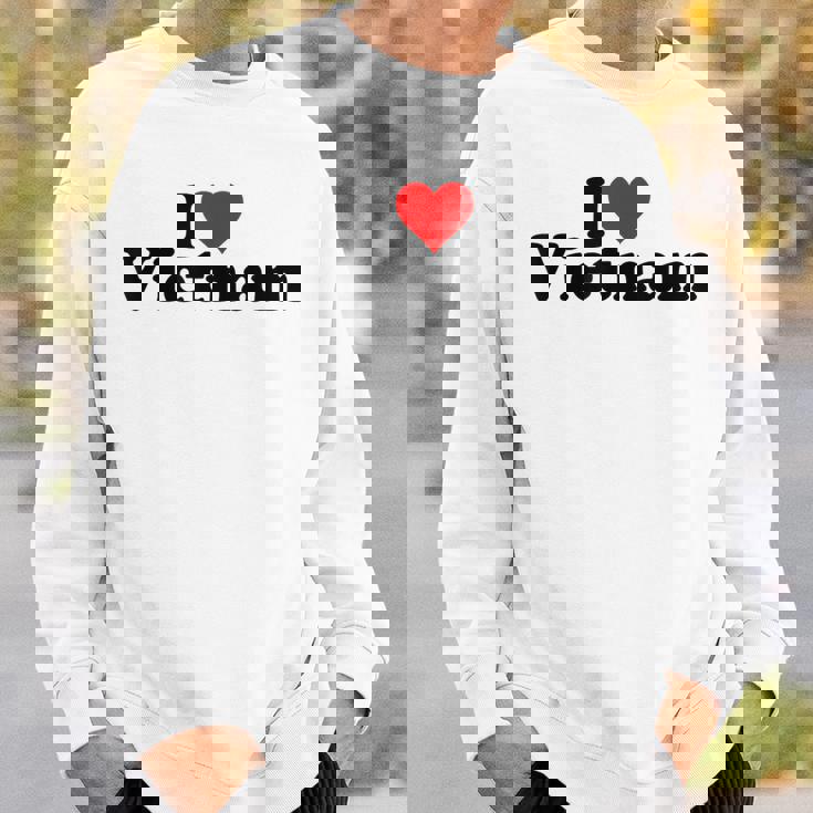 アイラブハートベトナム スウェットシャツ 彼への贈り物