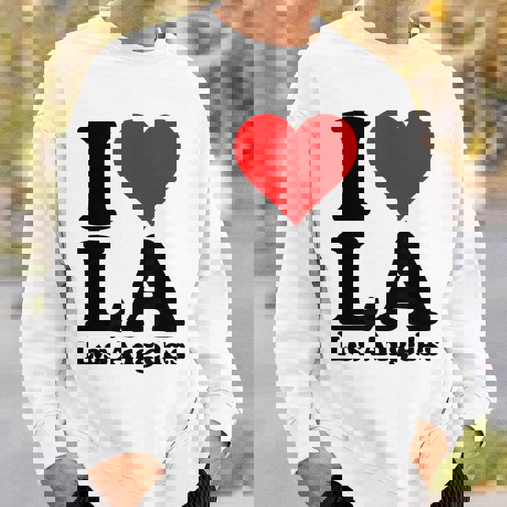 アイラブハートラロサンゼルスカリフォルニア スウェットシャツ 彼への贈り物