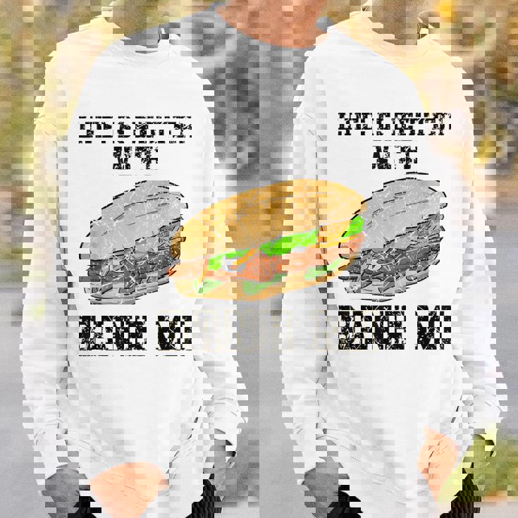 アジアンフード キッチン パン バゲット バインミー ベトナム ベトナム スウェットシャツ 彼への贈り物