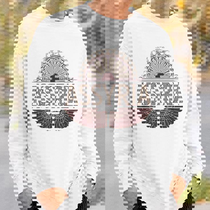 アッシリア 古代アッシリア帝国のシンボル スウェットシャツ 彼への贈り物