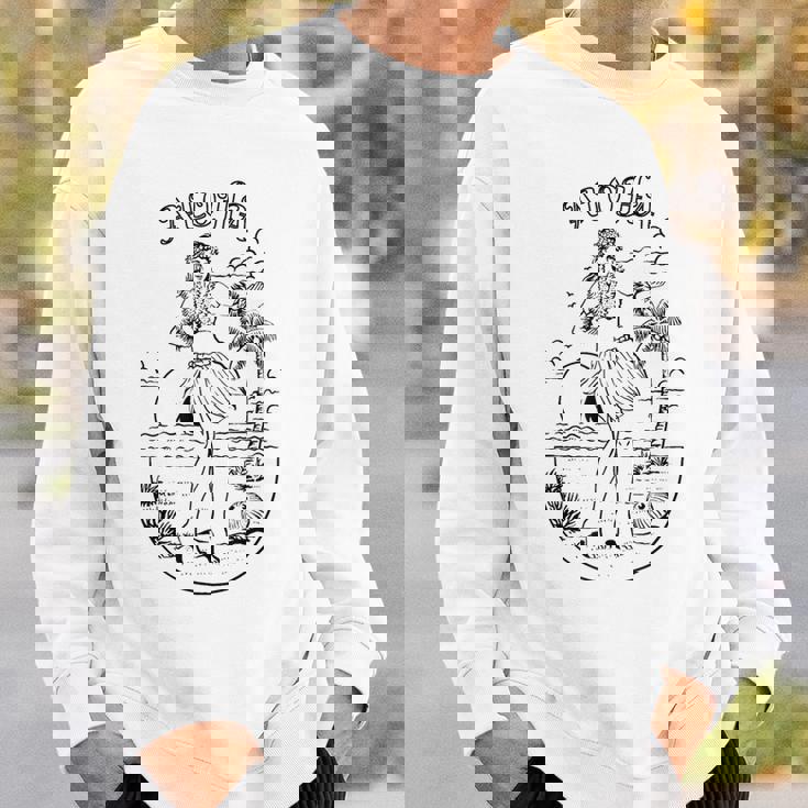 アロハ ハワイアン フラダンサー スウェットシャツ 彼への贈り物