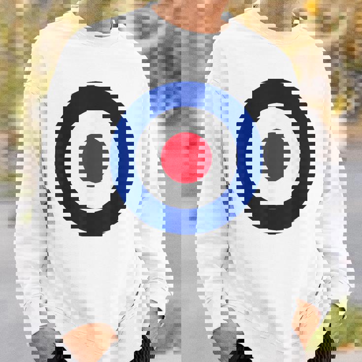 イギリス空軍の様式化されたラウンデル旗 スウェットシャツ 彼への贈り物