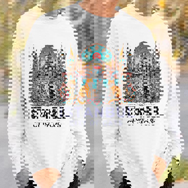 イスタンブール、トルコ 猫の街 Ii スウェットシャツ 彼への贈り物