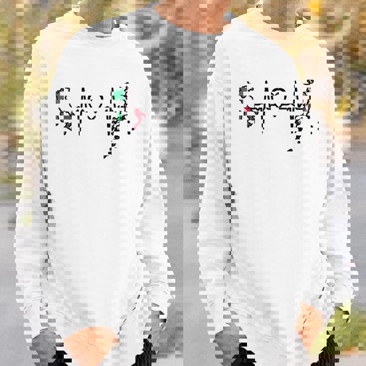 イタリアの日本の国旗 日本 イタリア ハートビート スウェットシャツ 彼への贈り物