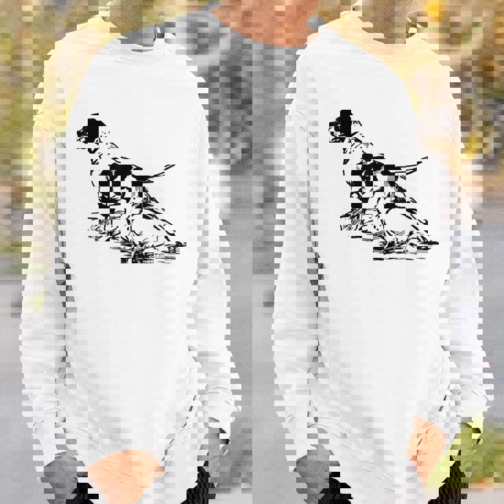 イングリッシュポインタードッグ スウェットシャツ 彼への贈り物