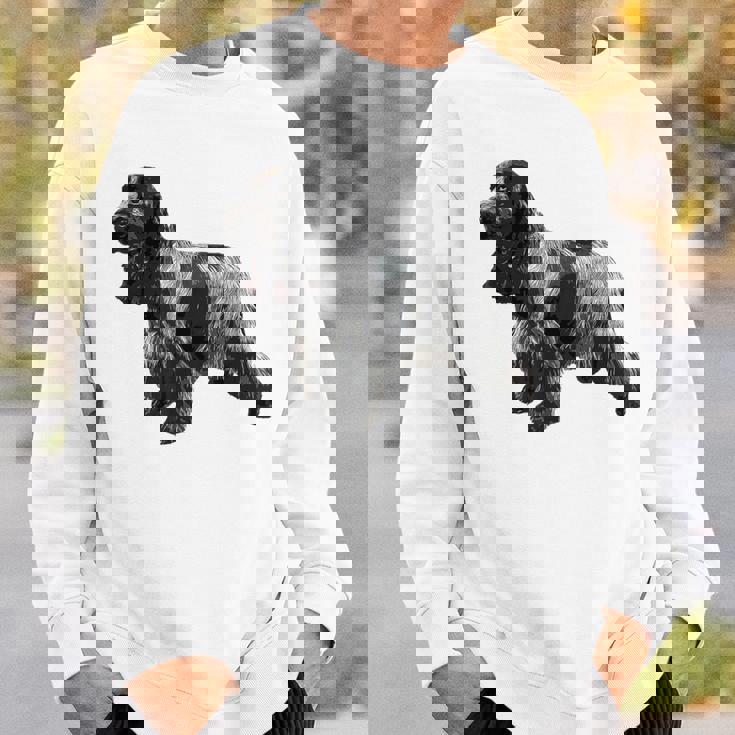 イングリッシュ・コッカー・スパニエル・ブルー・ローン スウェットシャツ 彼への贈り物