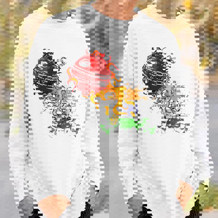 インドクリケット 長袖tシャツ スウェットシャツ 彼への贈り物