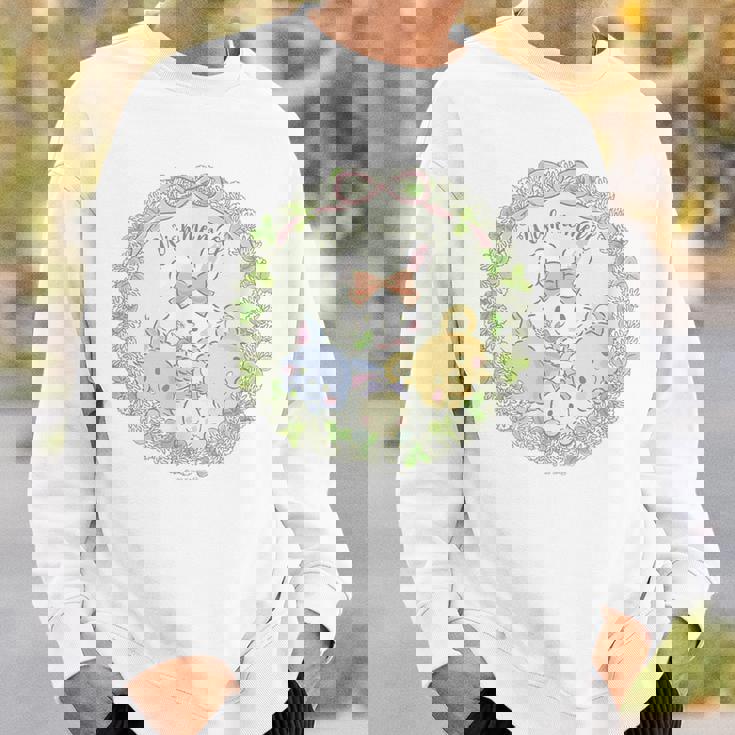 ウィッシュミーメル フラワーリース スウェットシャツ 彼への贈り物