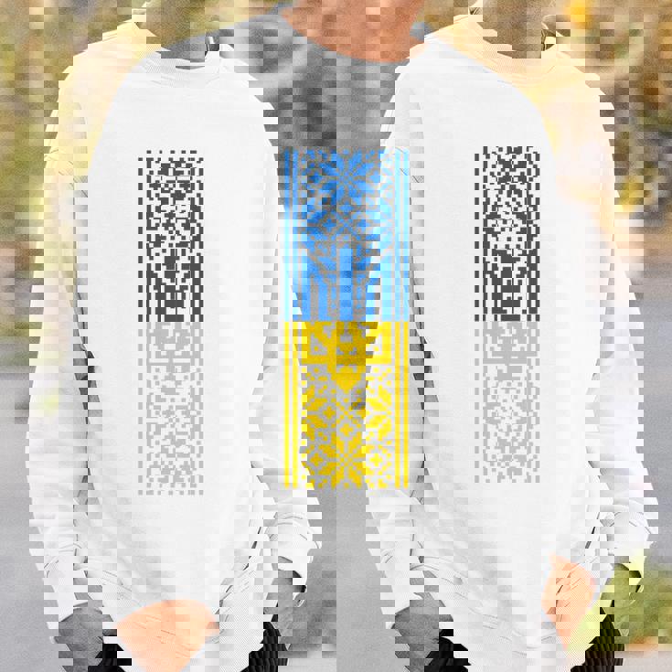 ウクライナの紋章yshyvanka コスチューム ゼレンスキー大統領 長袖tシャツ スウェットシャツ 彼への贈り物