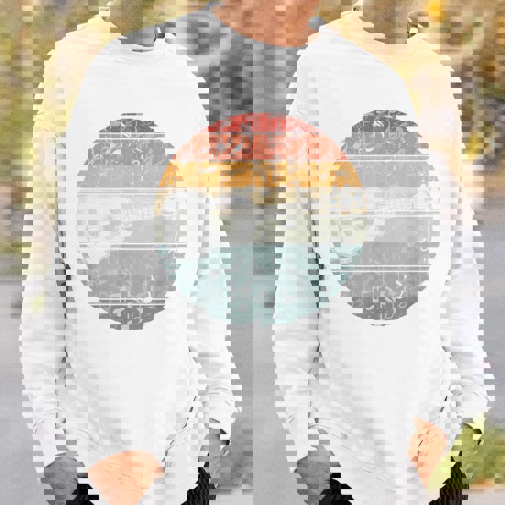 ウクレレ奏者 レトロ ウクレレ奏者 面白いウクレレ音楽 スウェットシャツ 彼への贈り物