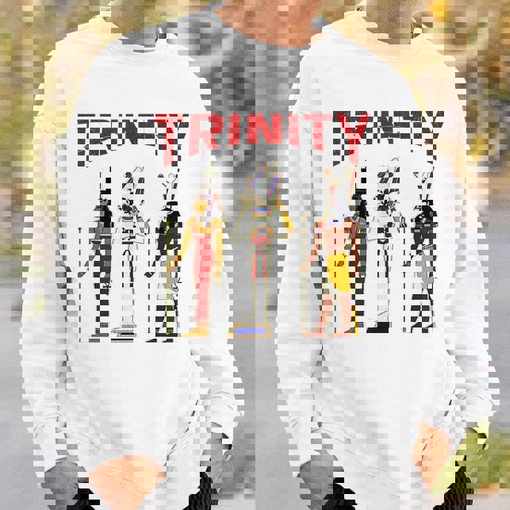 エジプト 神 エジプト トリニティ オシリス ホルス ケメティック スウェットシャツ 彼への贈り物