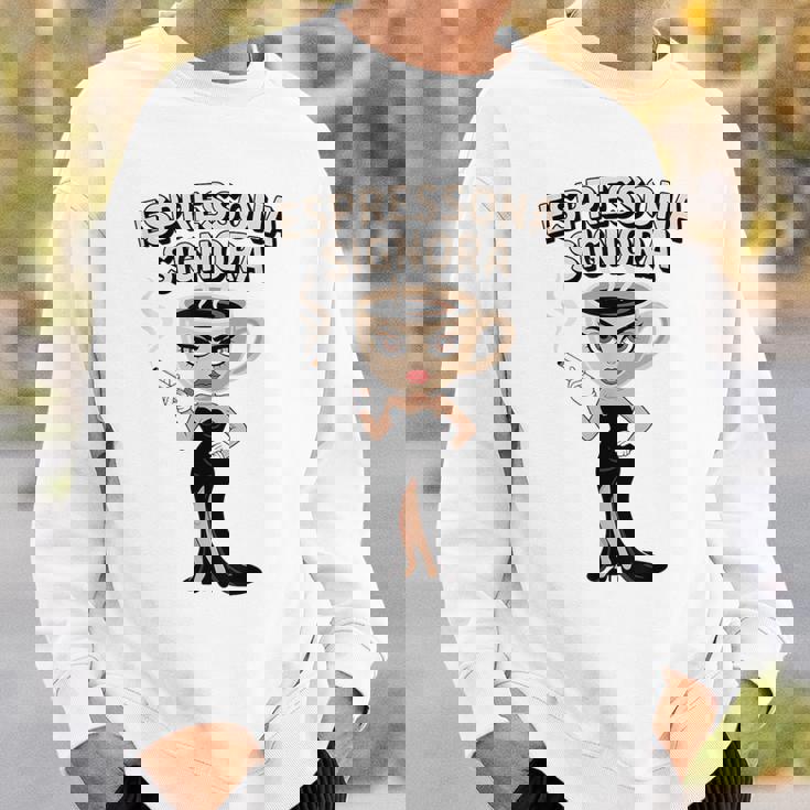 エスプレッソナ シニョーラ イタリアン Brainrot コーヒーミーム スウェットシャツ 彼への贈り物