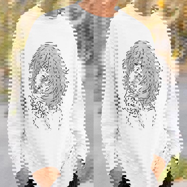 エッチ・アヘ顔 変態少女 快感顔tシャツ Playera スウェットシャツ 彼への贈り物