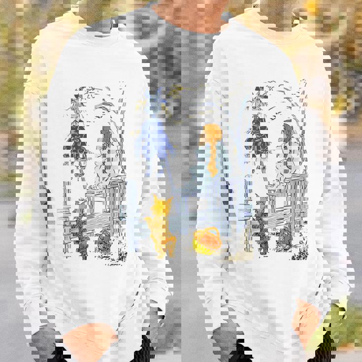 オズの土地 ギフト クラシック かかし トト オズの魔法使い ドロシーの魔法使い スウェットシャツ 彼への贈り物