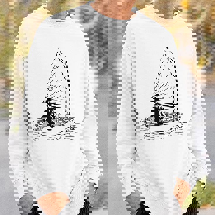 オプティミストヨット スウェットシャツ 彼への贈り物