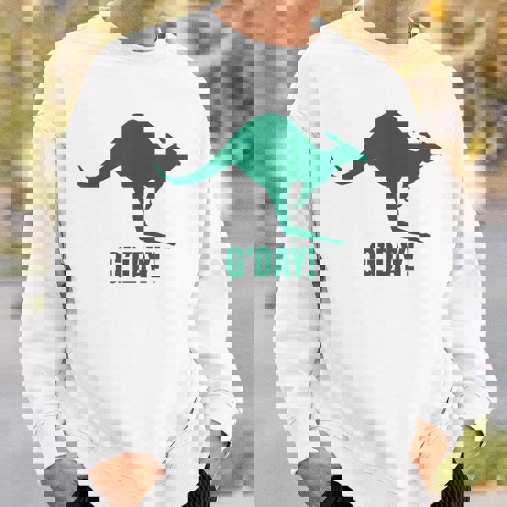 オーストラリア地図 カンガルーtシャツ オーストラリア カンガルー オーストラリア スウェットシャツ 彼への贈り物