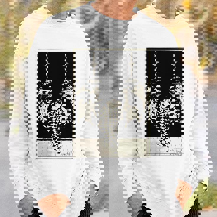 オーブリー・ビアズリー作「スカーレット・パストラール」1895 長袖tシャツ スウェットシャツ 彼への贈り物