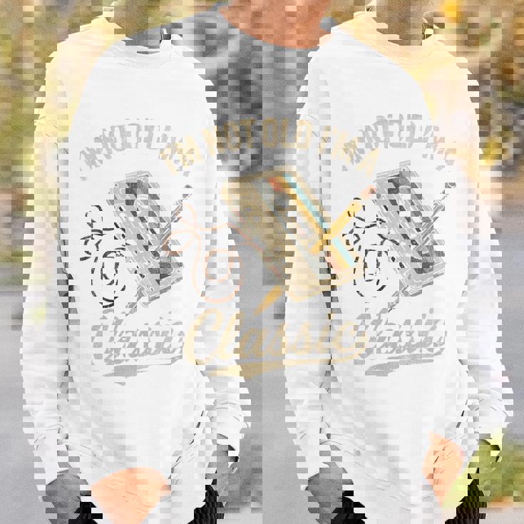 カセットテープ クラシック レトロ ヴィンテージ 70年代 80年代 90年代音楽 長袖tシャツ スウェットシャツ 彼への贈り物