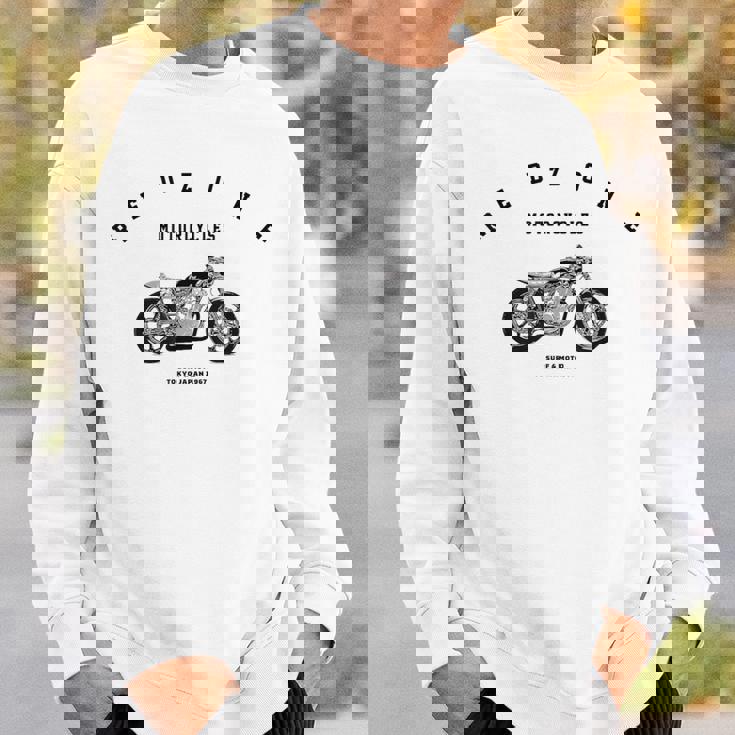 カフェレーサー おしゃれ バイク モーターサイクル カスタム 東京 ジャパン スウェットシャツ 彼への贈り物