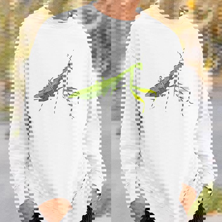カマキリの虫バッタ カマキリの虫バッタ カマキリの虫バッタ スウェットシャツ 彼への贈り物