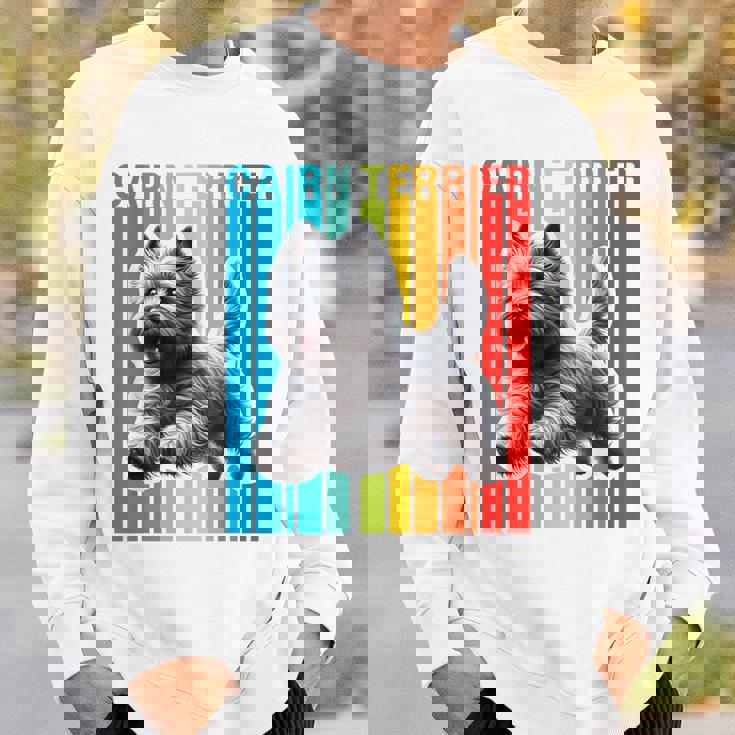 カラフル ケアンテリア スウェットシャツ 彼への贈り物