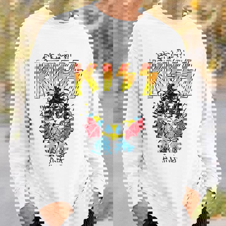 キッズ キッス Kiss In The Lines スウェットシャツ 彼への贈り物