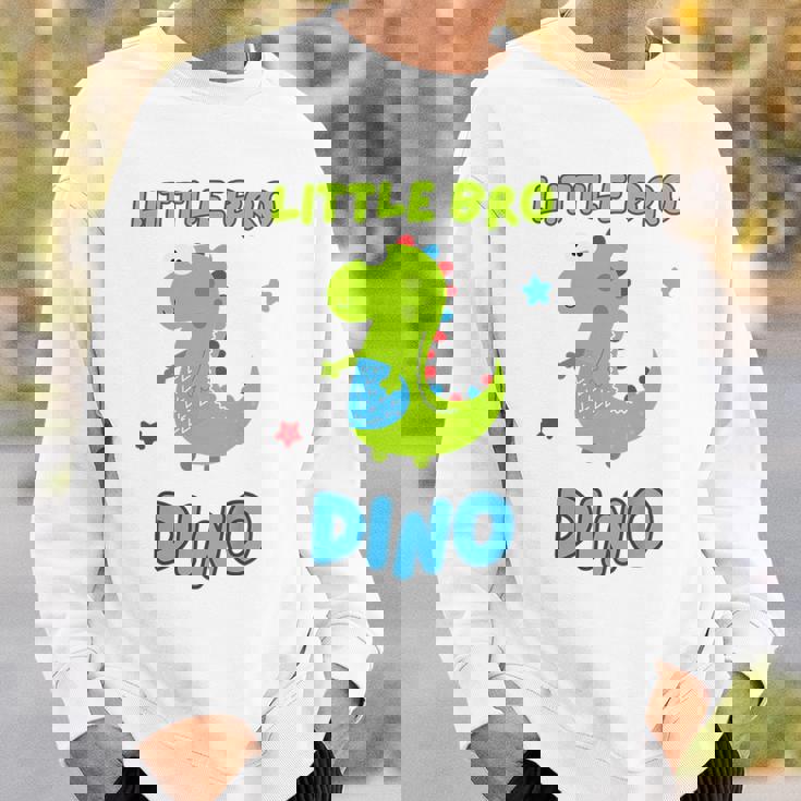 キッズ マッチング Little Bro Dino & Big Bro Dino スウェットシャツ 彼への贈り物