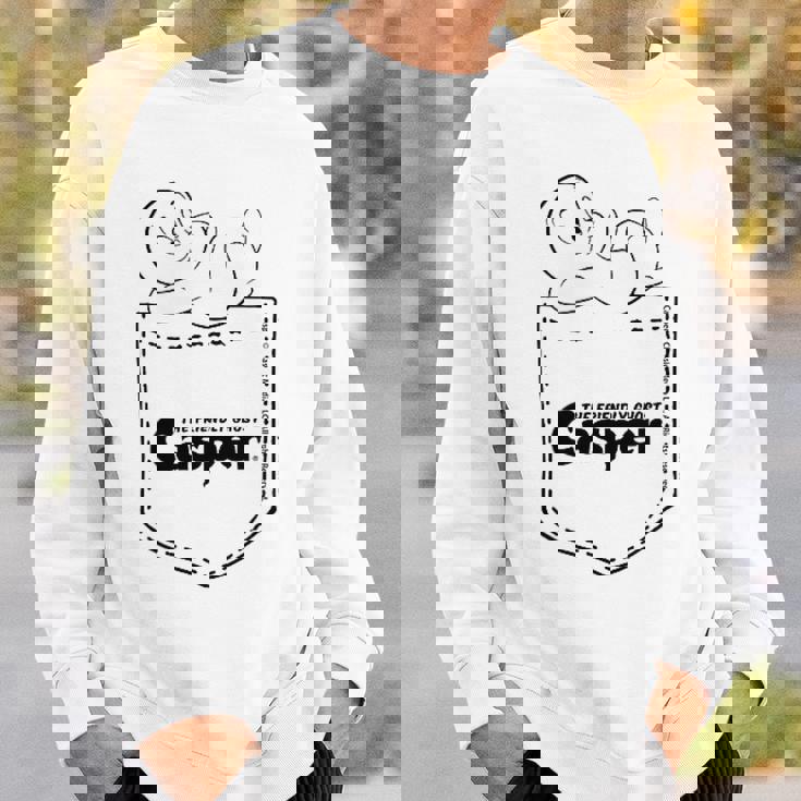 キャスパー・ザ・フレンドリー・ゴースト・デイドリーミング・オン・ユア・ポケットで スウェットシャツ 彼への贈り物