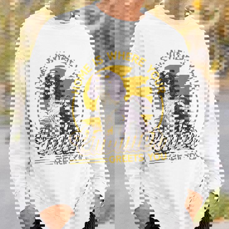 キャバリア・キング・チャールズ・スパニエル スウェットシャツ 彼への贈り物