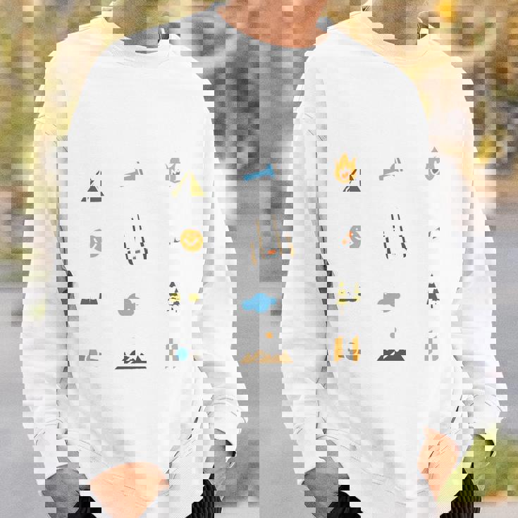 キャンプ 楽しい グループ キッズ ティーン 家族 マッチング 長袖tシャツ スウェットシャツ 彼への贈り物