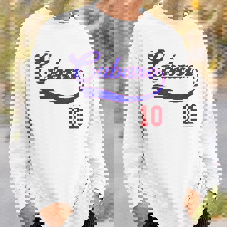 キューバノ 野球 お土産 スラング 男の子 アセレ キューバ キューバ 男性 スウェットシャツ 彼への贈り物