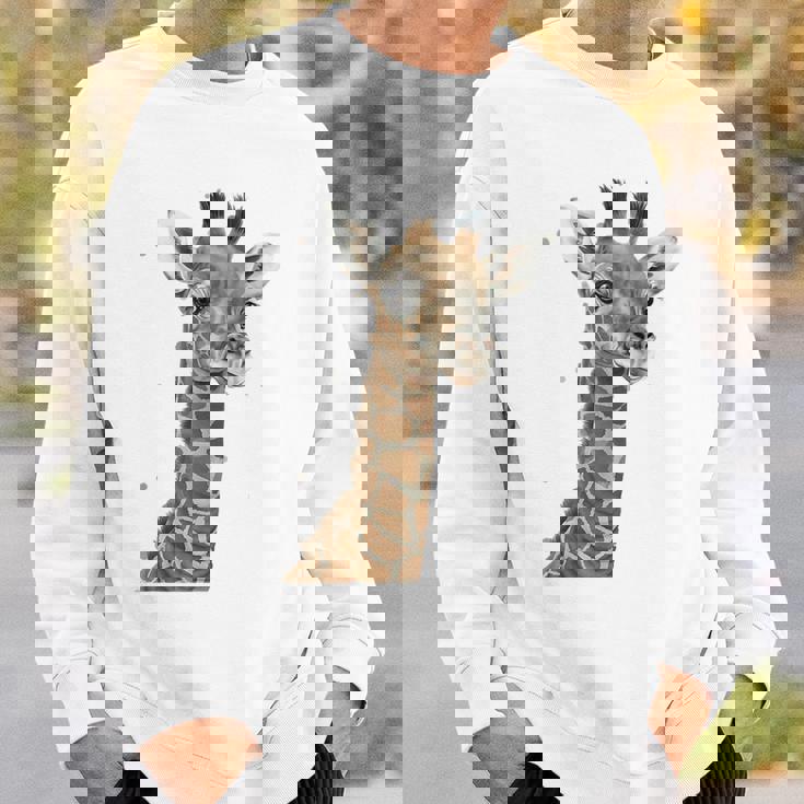 キリンtシャツ、キリンキッズ、キリンガール、キリン愛好家 スウェットシャツ 彼への贈り物