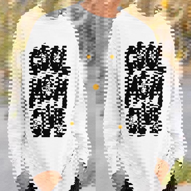 クールなママは無敵の母性ママライフ 長袖tシャツ スウェットシャツ 彼への贈り物