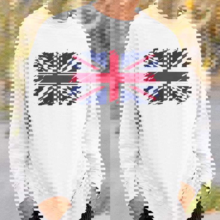 グウェントuk、イギリスの国旗、ユニオンフラッググウェント 長袖tシャツ スウェットシャツ 彼への贈り物