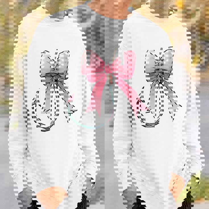 コケット ボウ 釣り フィッシャーフック ピンクリボン ママ 母の日 スウェットシャツ 彼への贈り物